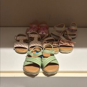 Kids Green Sandals